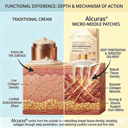 🎁 Alcuras® Targeted Breast Enhancement Advanced Nano Microneedle Patch