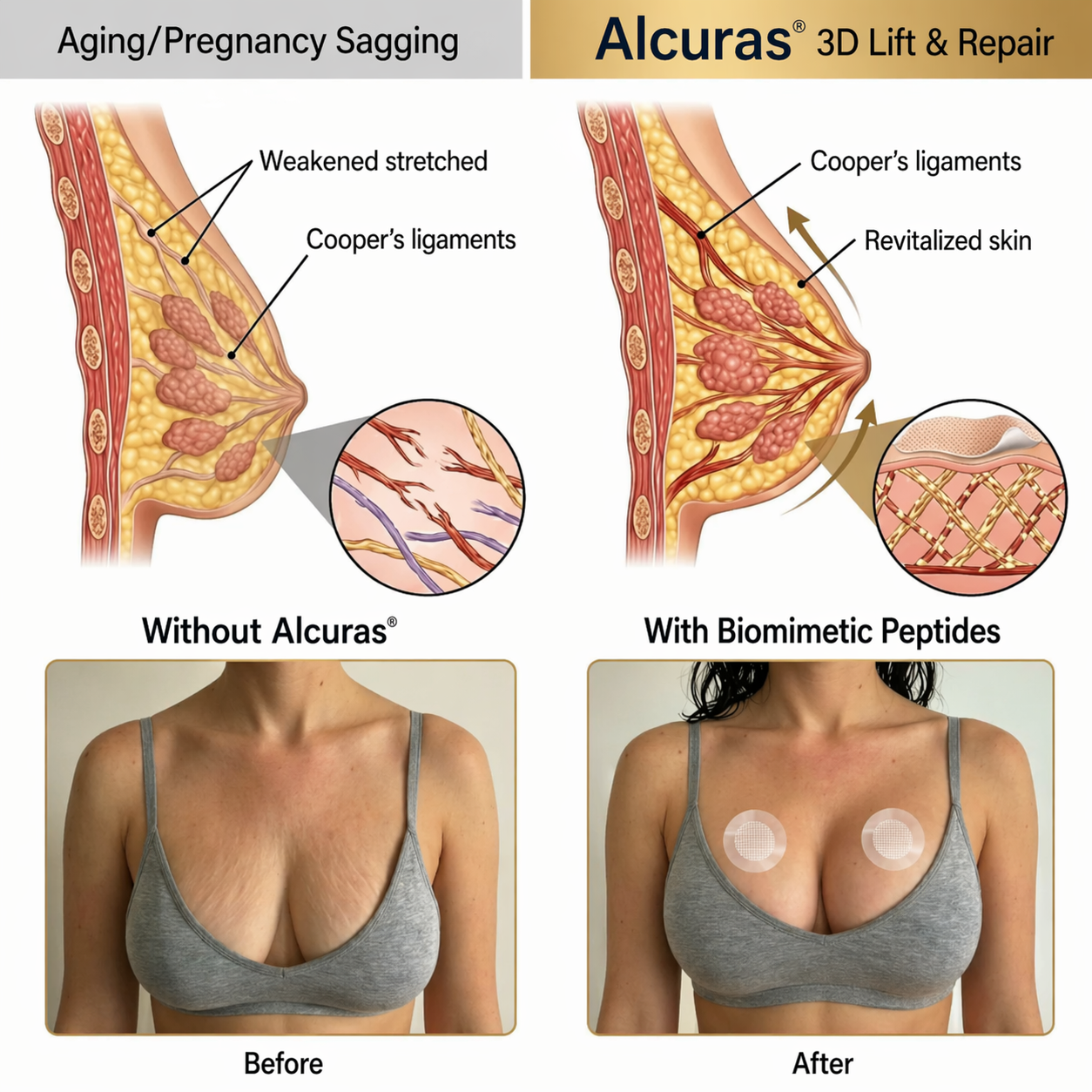 🎁 Alcuras® Targeted Breast Enhancement Advanced Nano Microneedle Patch