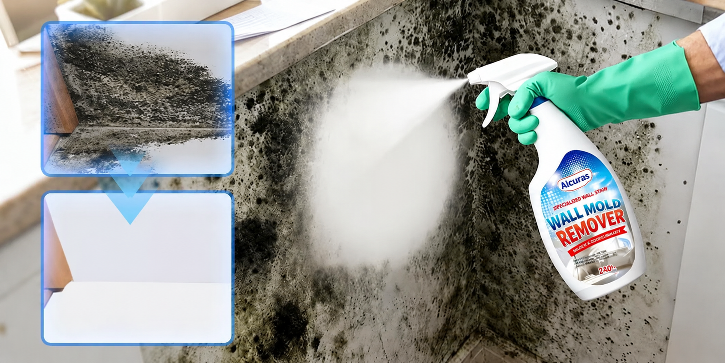 Alcuras® Fast Acting Anti-Mold Wall Cleaner Spray