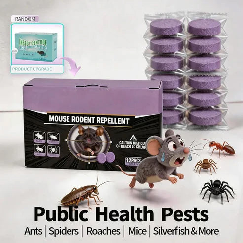 12-Pack Rodent Repellent Balls for Home Kitchen Effective Pest Control Solution