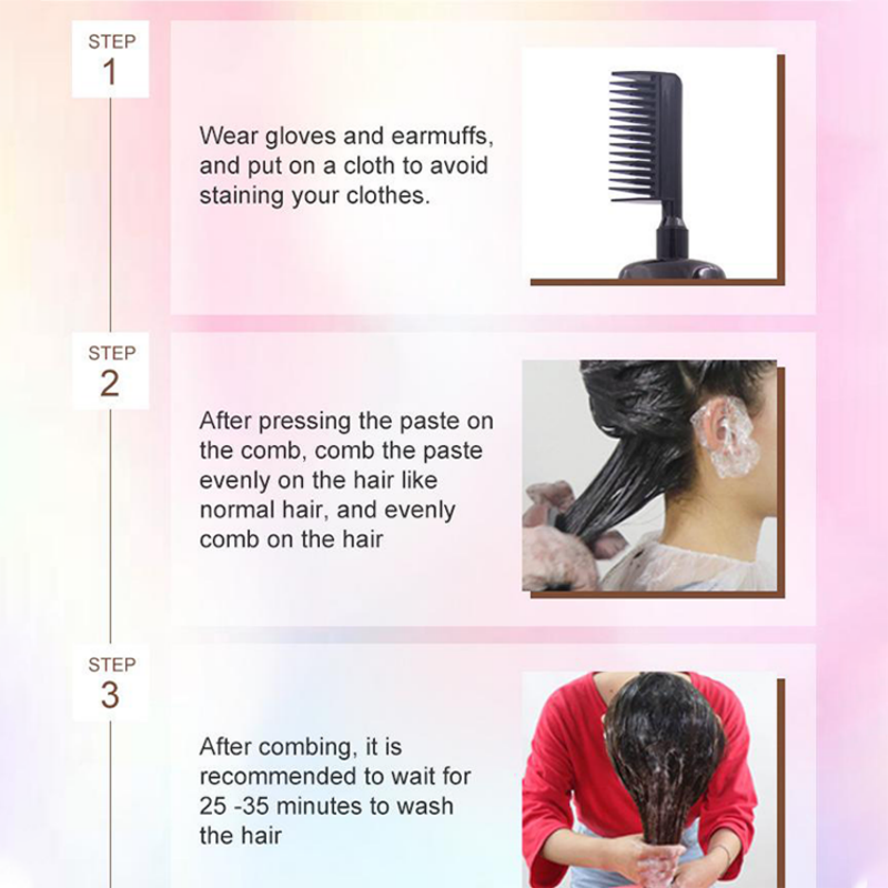 Super popular items at 50% off🦄3-in-1 Hair Dye Comb🎁